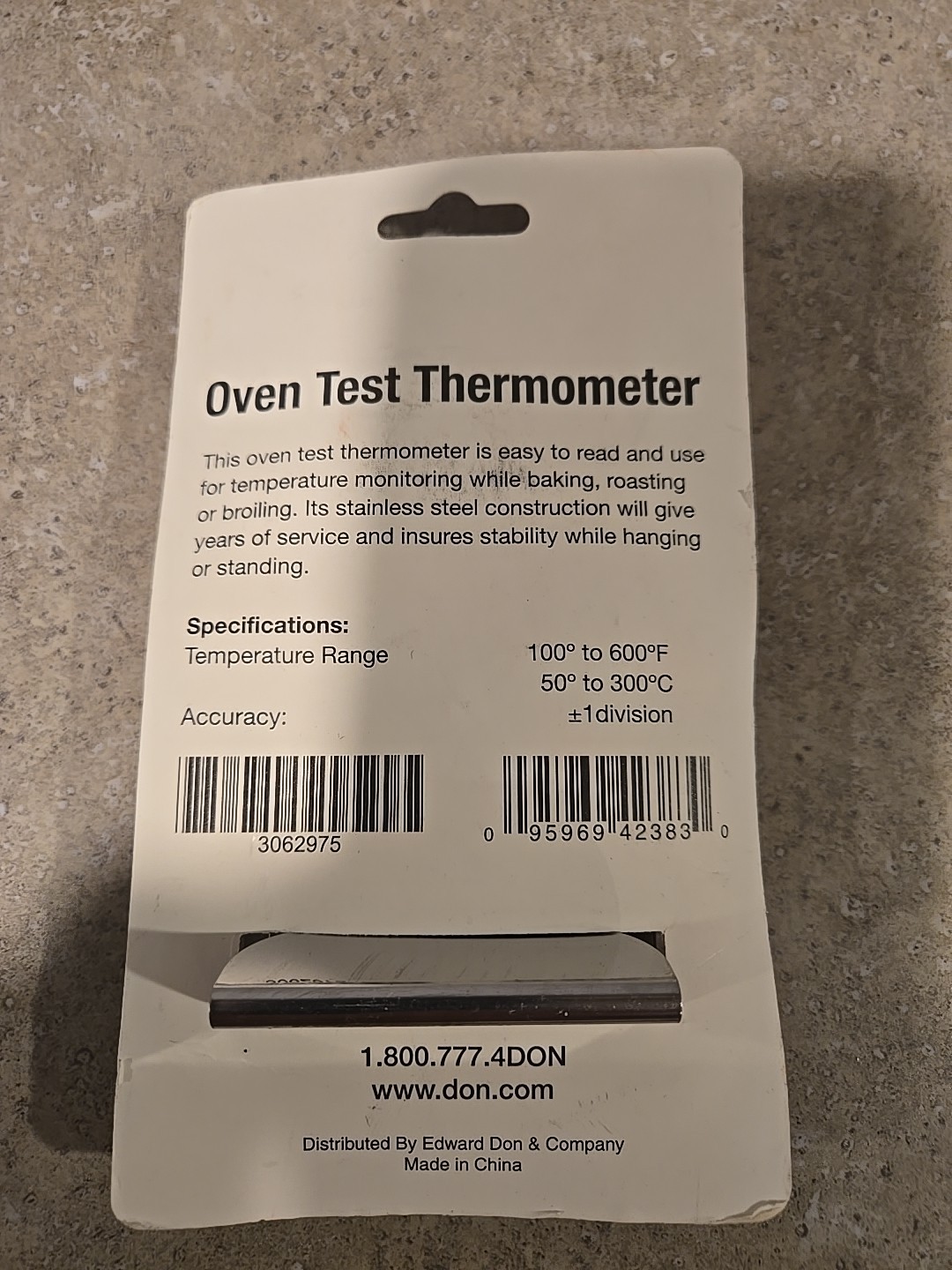 Don Oven Thermometer