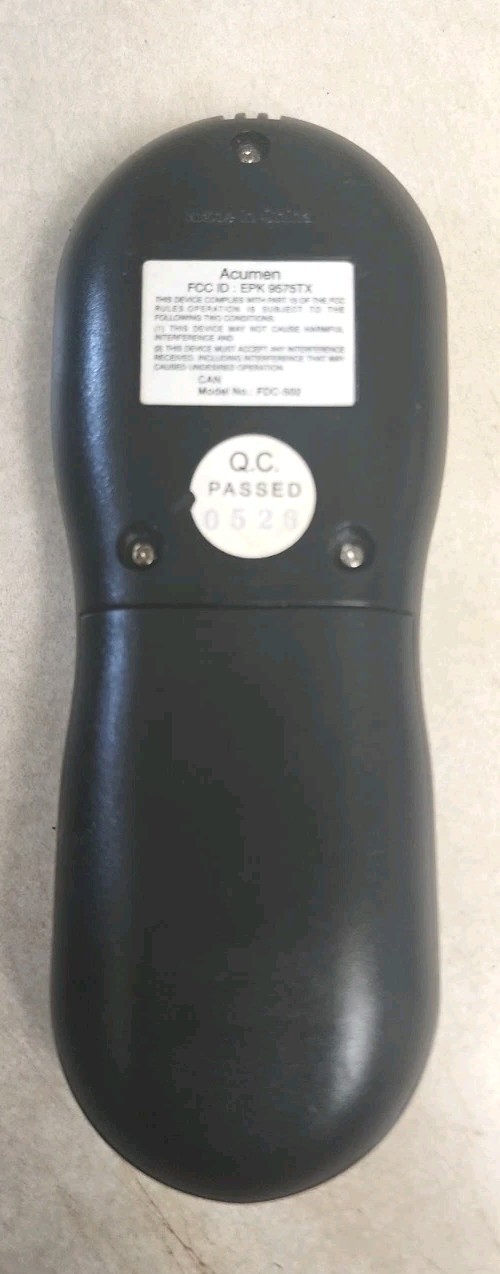 Acumen FDC-502 Remote Control