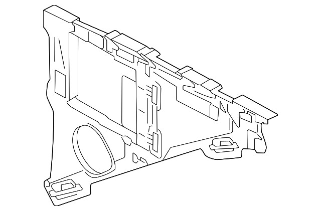 Genuine Audi Blind Spot Detection System Warning Sensor Bracket 4M0-919-503-B
