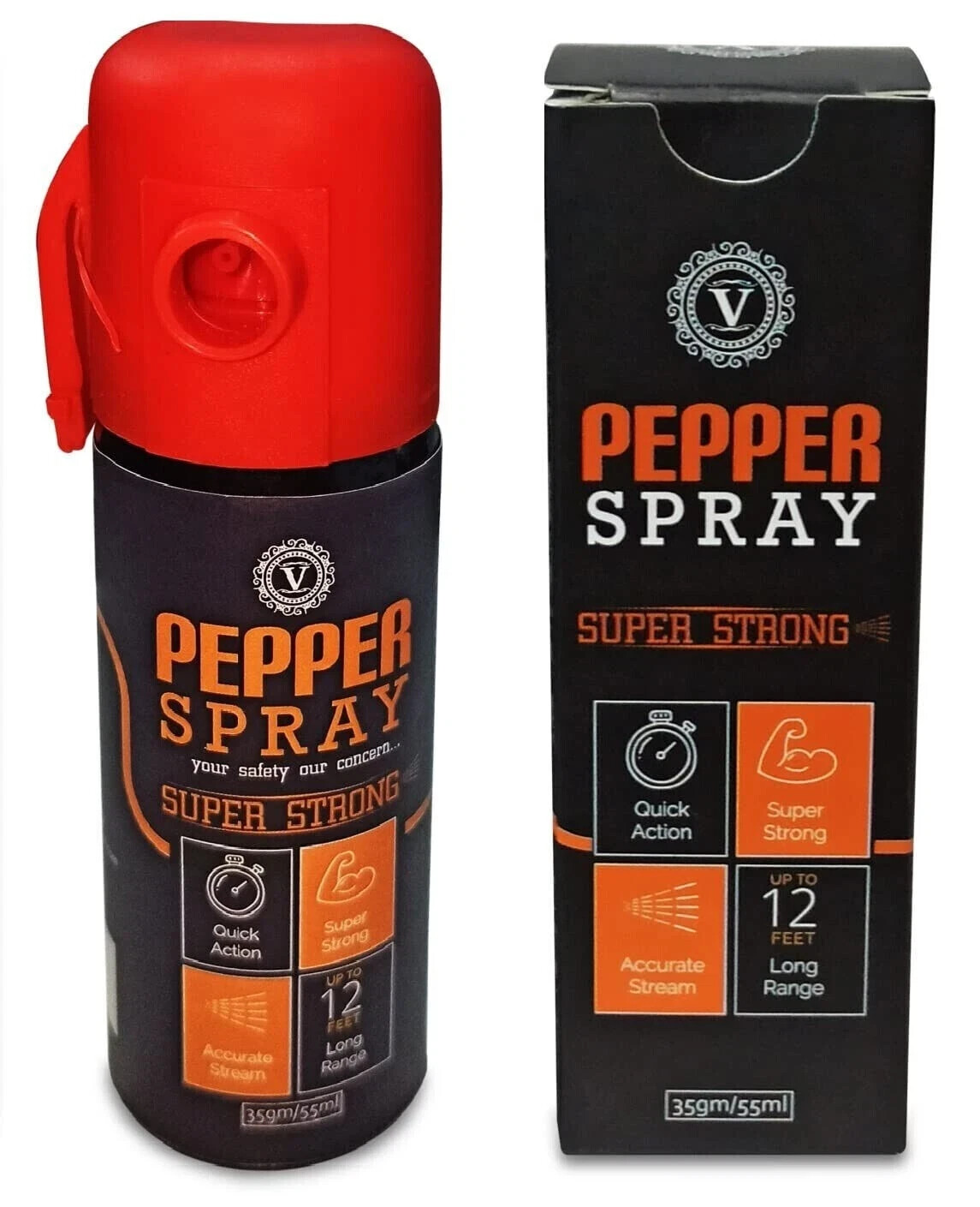 Viewers Woman Safety  Spray | Free Shipping | 55 ML(Pack of 2)