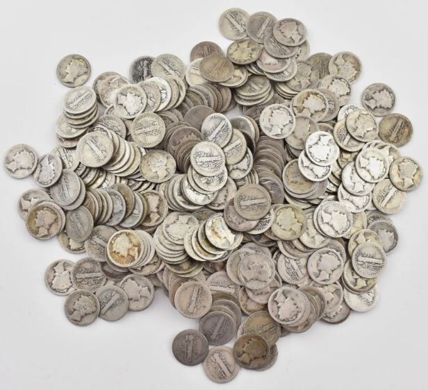 1916-P&S | Mercury Silver Dimes | 10c | US Coin | 2 Coin Set | See Pricing Below