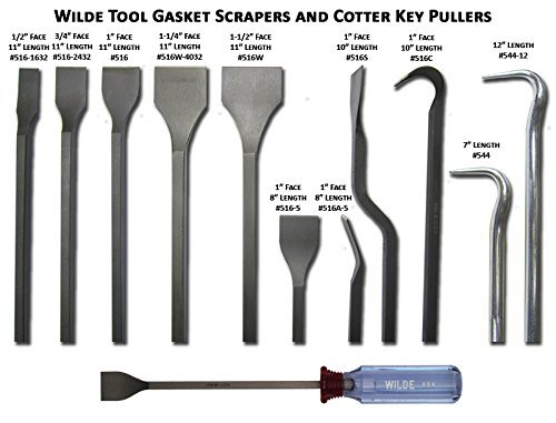 Wilde Tool 11" Gasket Scraper-1-1/4" Face 516W-4032.NP/CC
