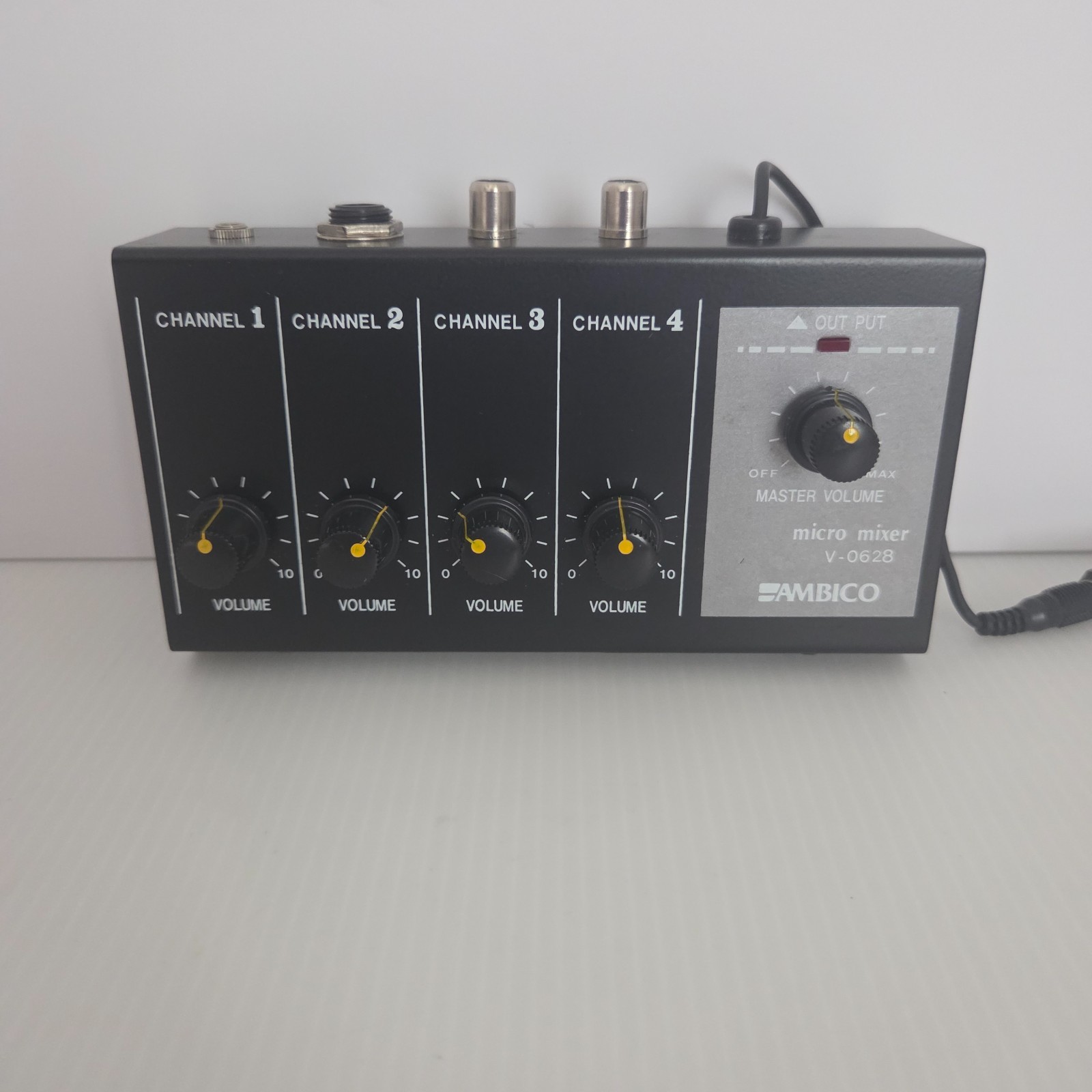 Ambico Micro Mixer Model V-0628 4-Channel