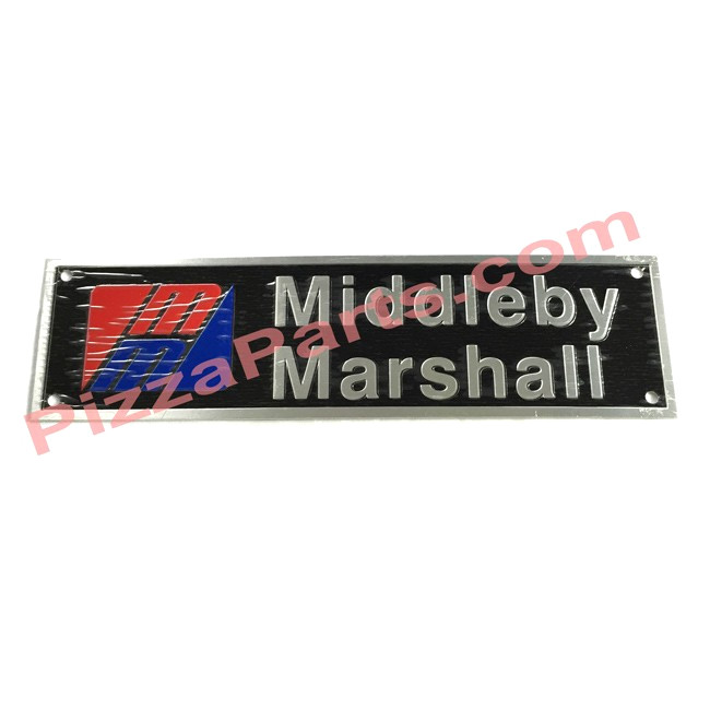 Middleby 22500-0021 Nameplate / Badge Middleby Marshall
