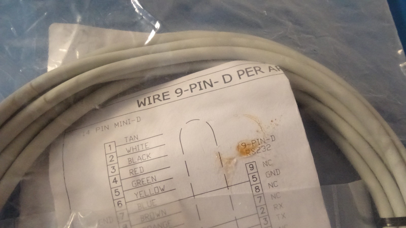 Drager Export Protocol Cable 5206441
