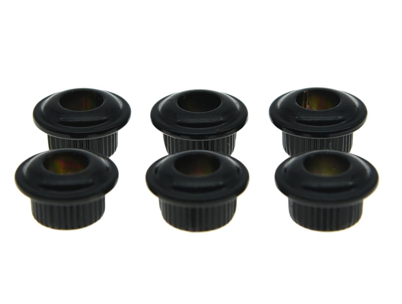 Dopro Metal Black 10mm Guitar Tuners Zinc Version 6.2mm I.D.,