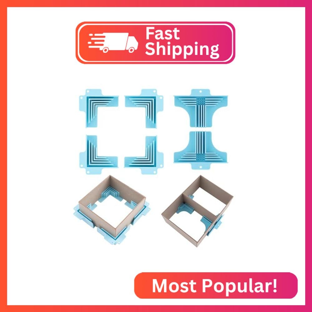 6Pack Corner/Divider Assembly,Clamps Corner Guides Cartonnage Corner Holding Too