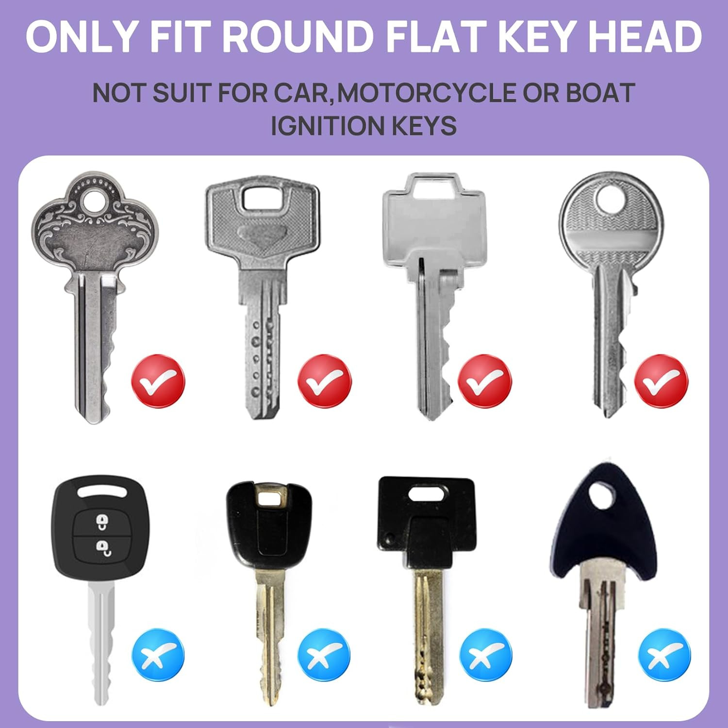 40Pcs Key Covers Key Caps - Key Tags Key Cover Key Identifiers Protector Or