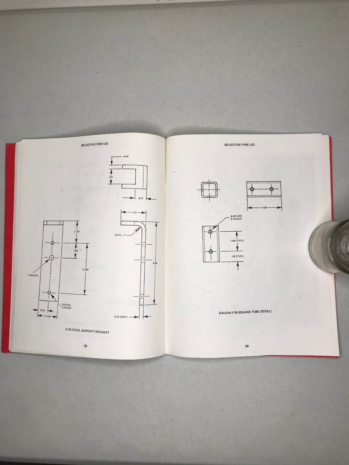 Selective Fire UZI Semi-Auto Modification Manual Firepower Publications 1983