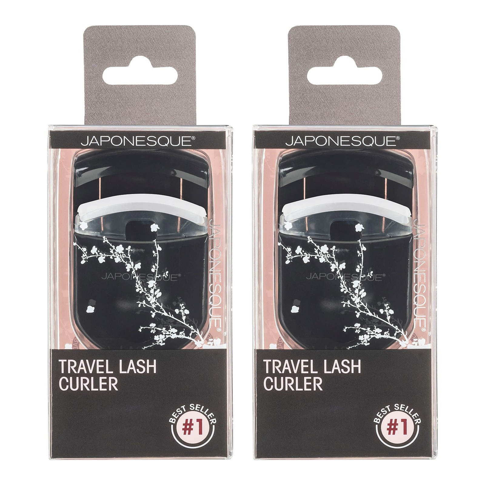 Travel Eyelash Curler Set - Compact, Portable, 2 Pack for Perfect Lashes