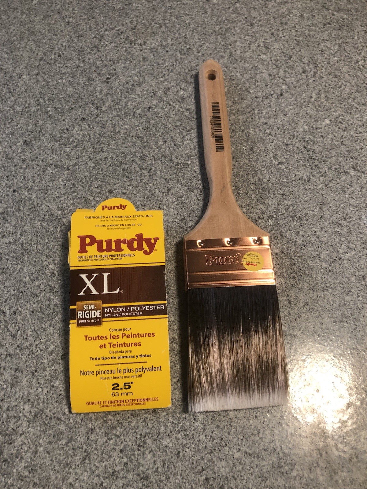 New Purdy 2.5’’ XL Paint Brush Nylon Polyester for Paints & Stains