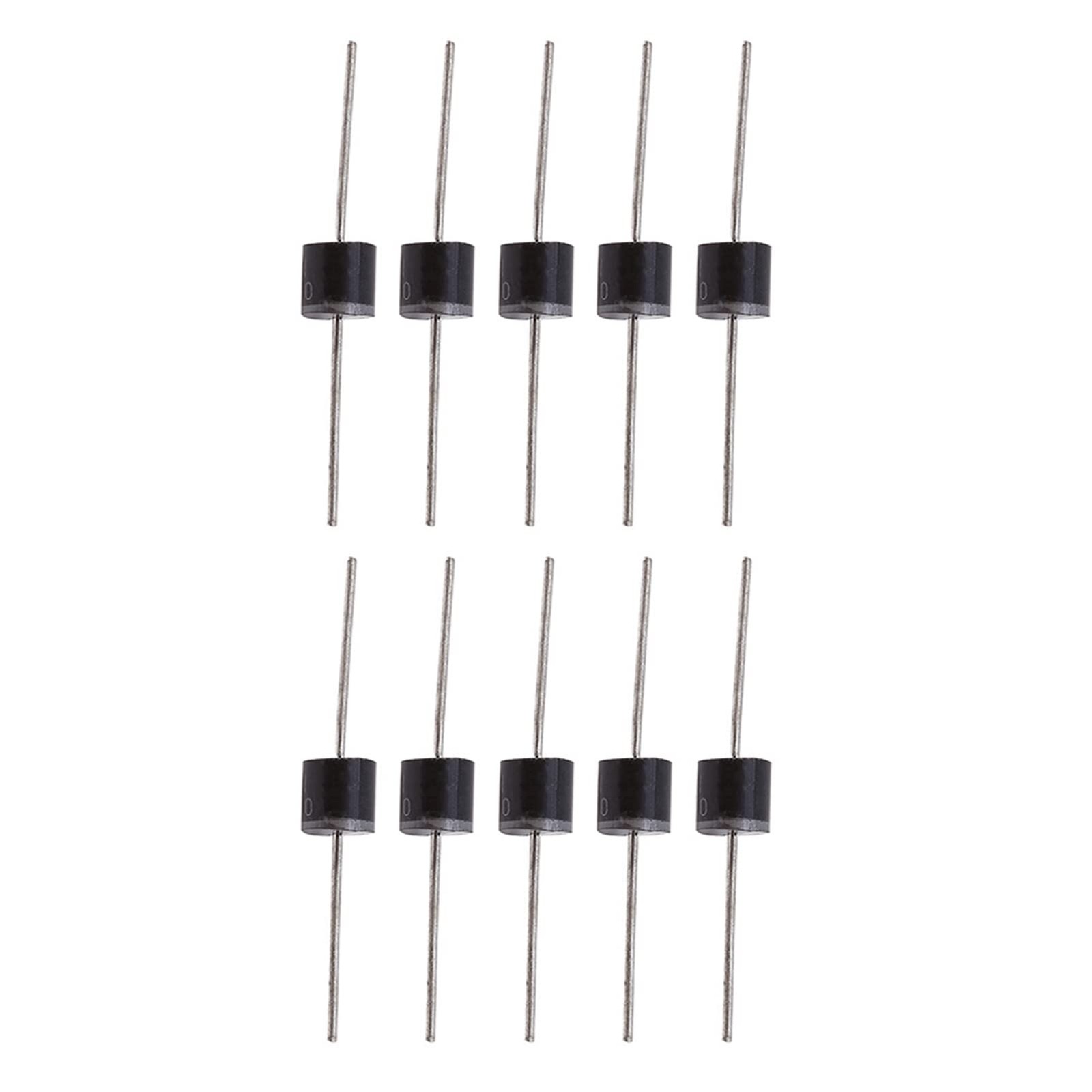50pcs 10A10 1000V diode 12v High Voltage Rectifying Diodes One Way Electrical...