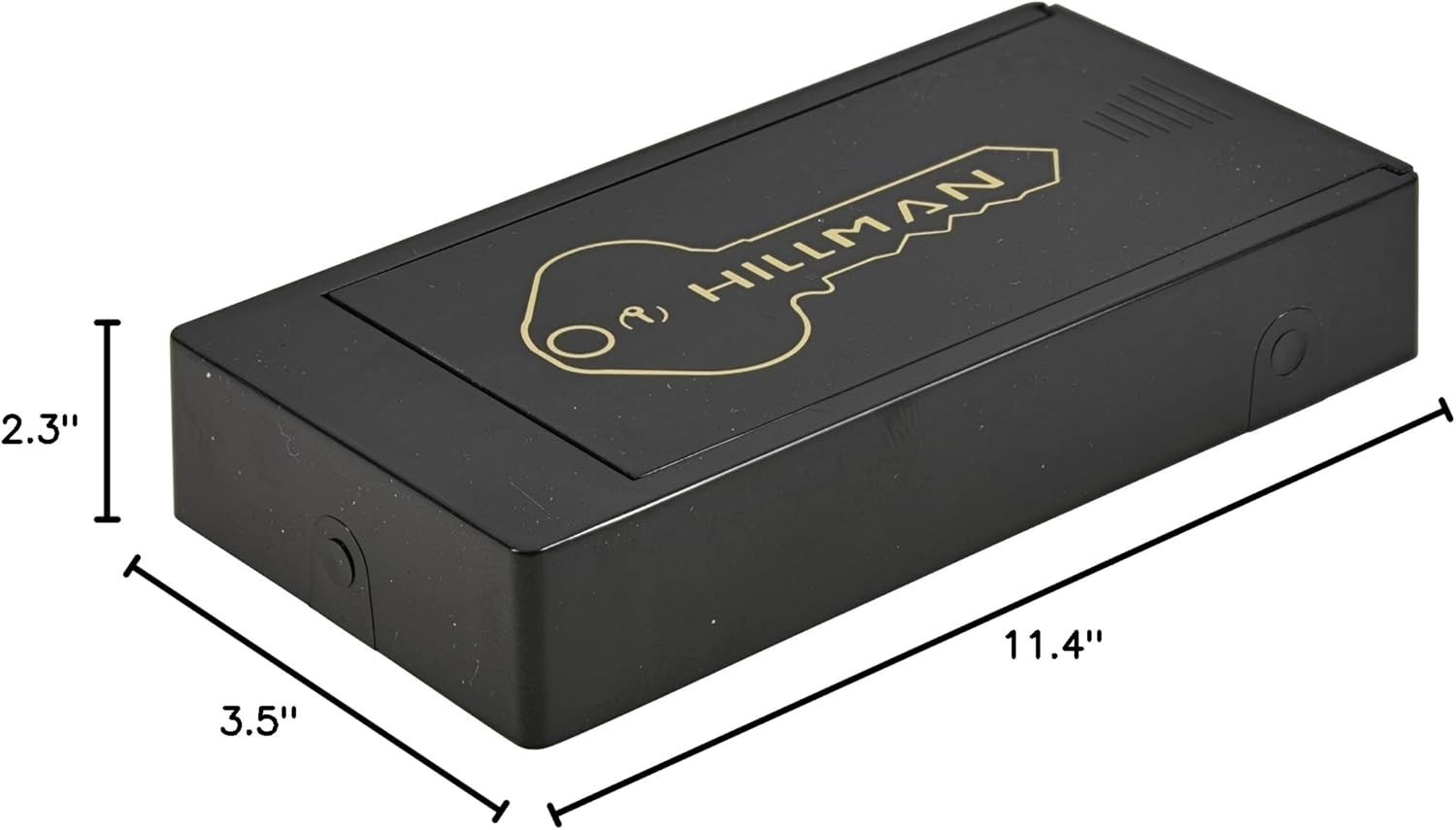 Large Weather-Resistant Magnetic Key Case for Secure Spare Key Storage