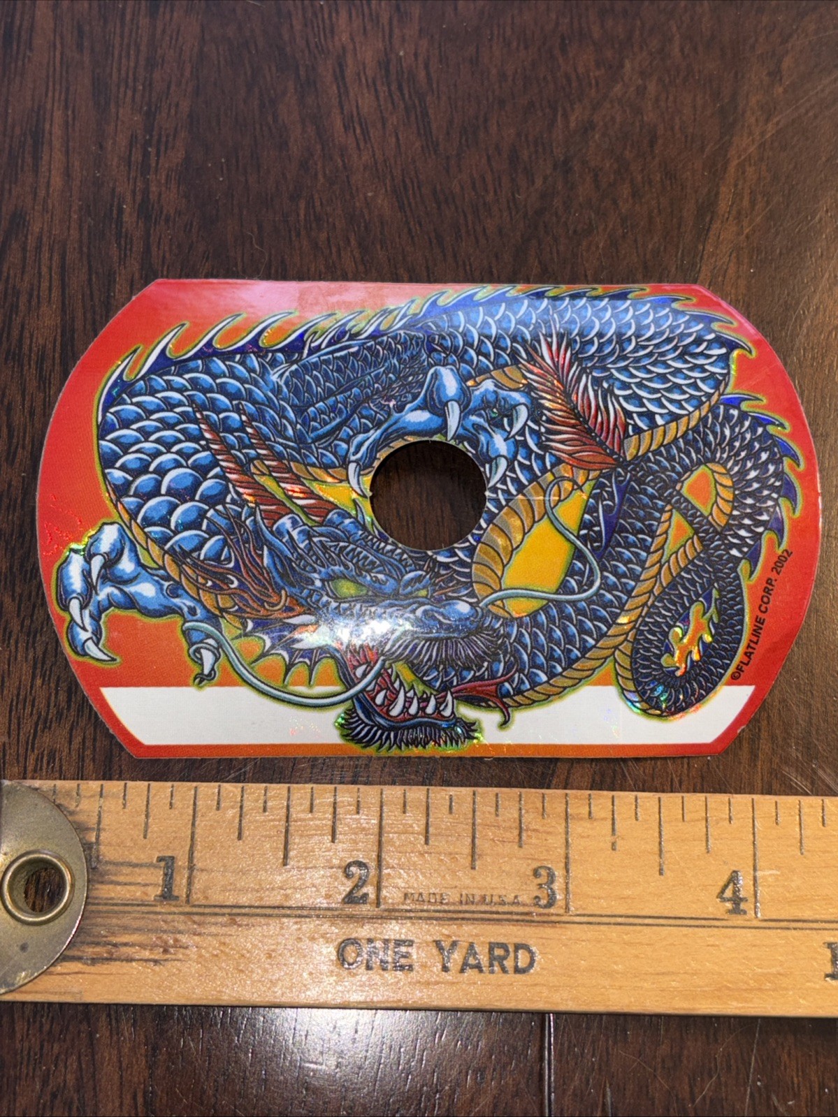 CD LABEL SERIES Vending Machine Sticker . DRAGON. VD2 Misc.