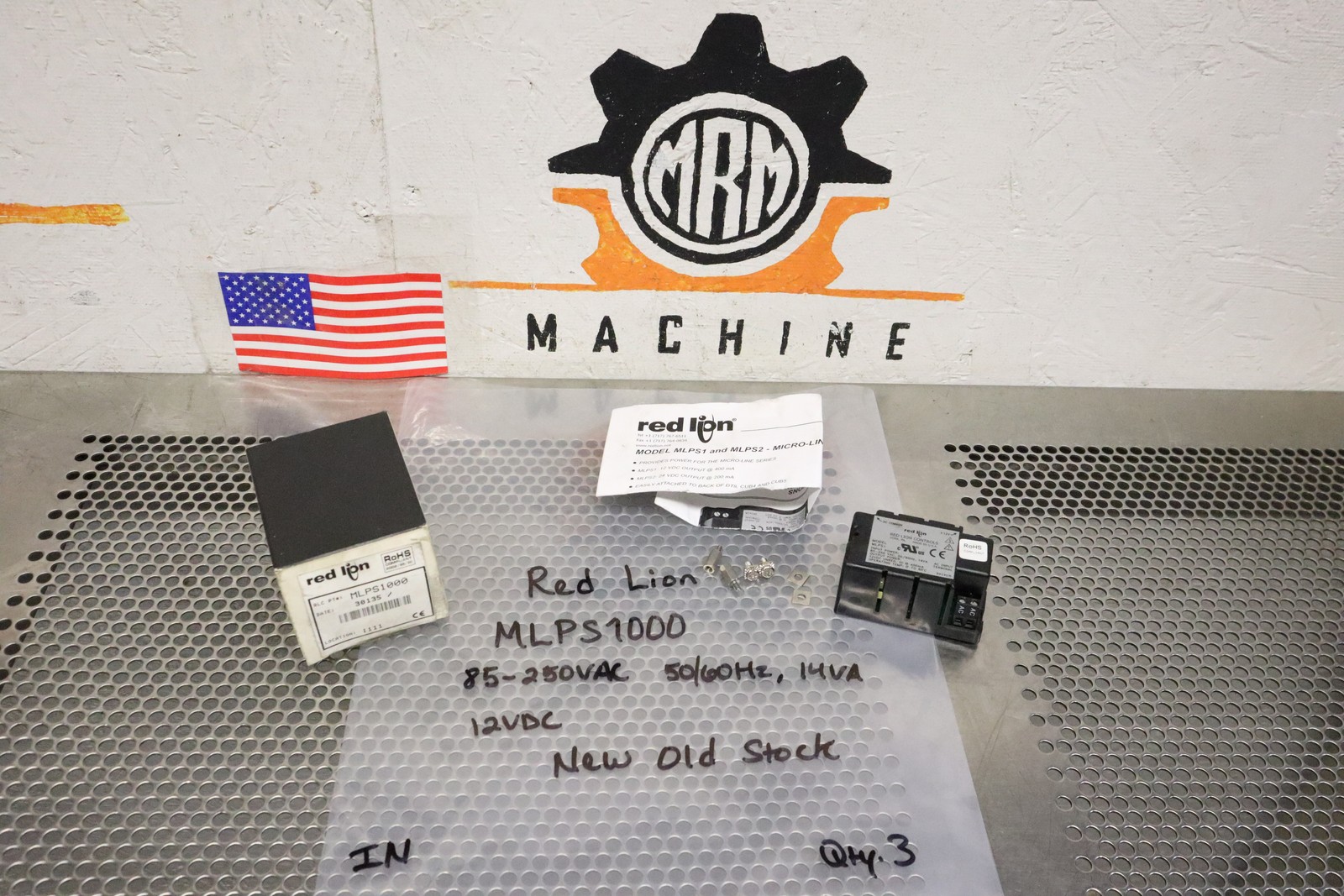 Red Lion MLPS1000 Power Supply 85-250VAC 50/60Hz New Old Stock