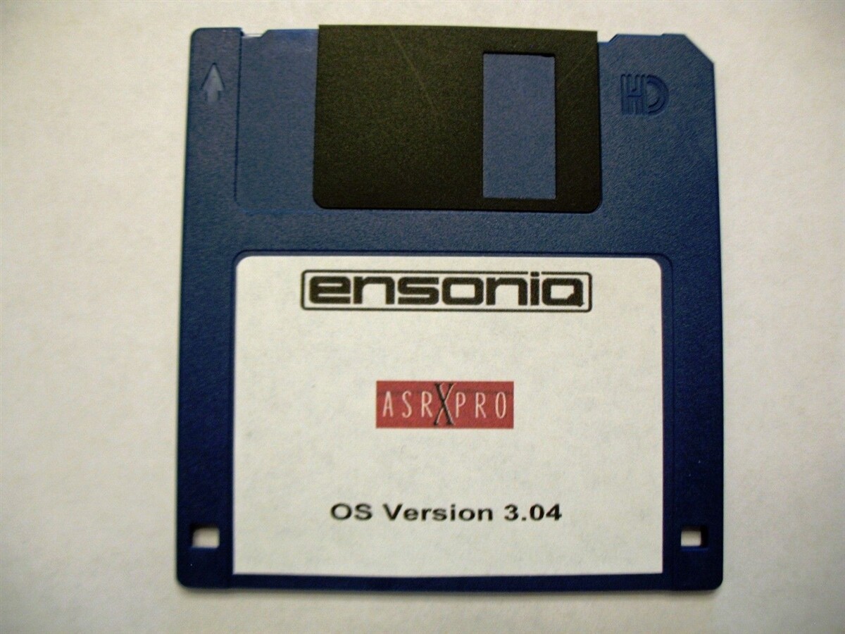 Ensoniq ASR X Pro Operating System Disk v 3.04 OS boot