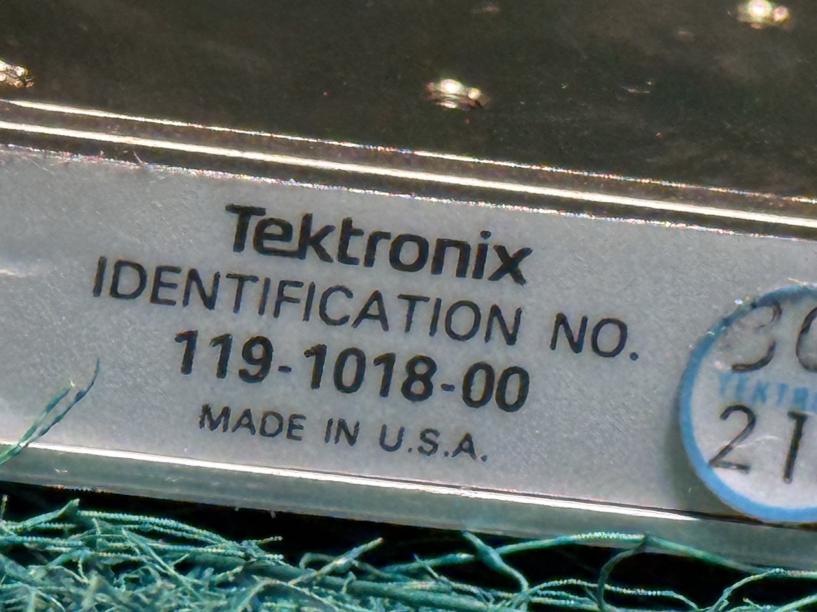 TEKTRONIX 119-1018-00 Spectrum Analyzer Filter Assembly With Coupler