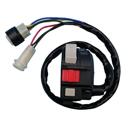 Start Light Kill Switch Left Handlebar Compatible with Yamaha Big Bear Warrior
