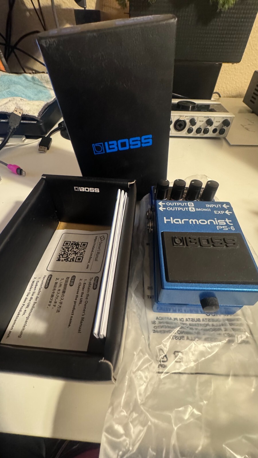 Boss PS-6 Harmonist Guitar Pedal