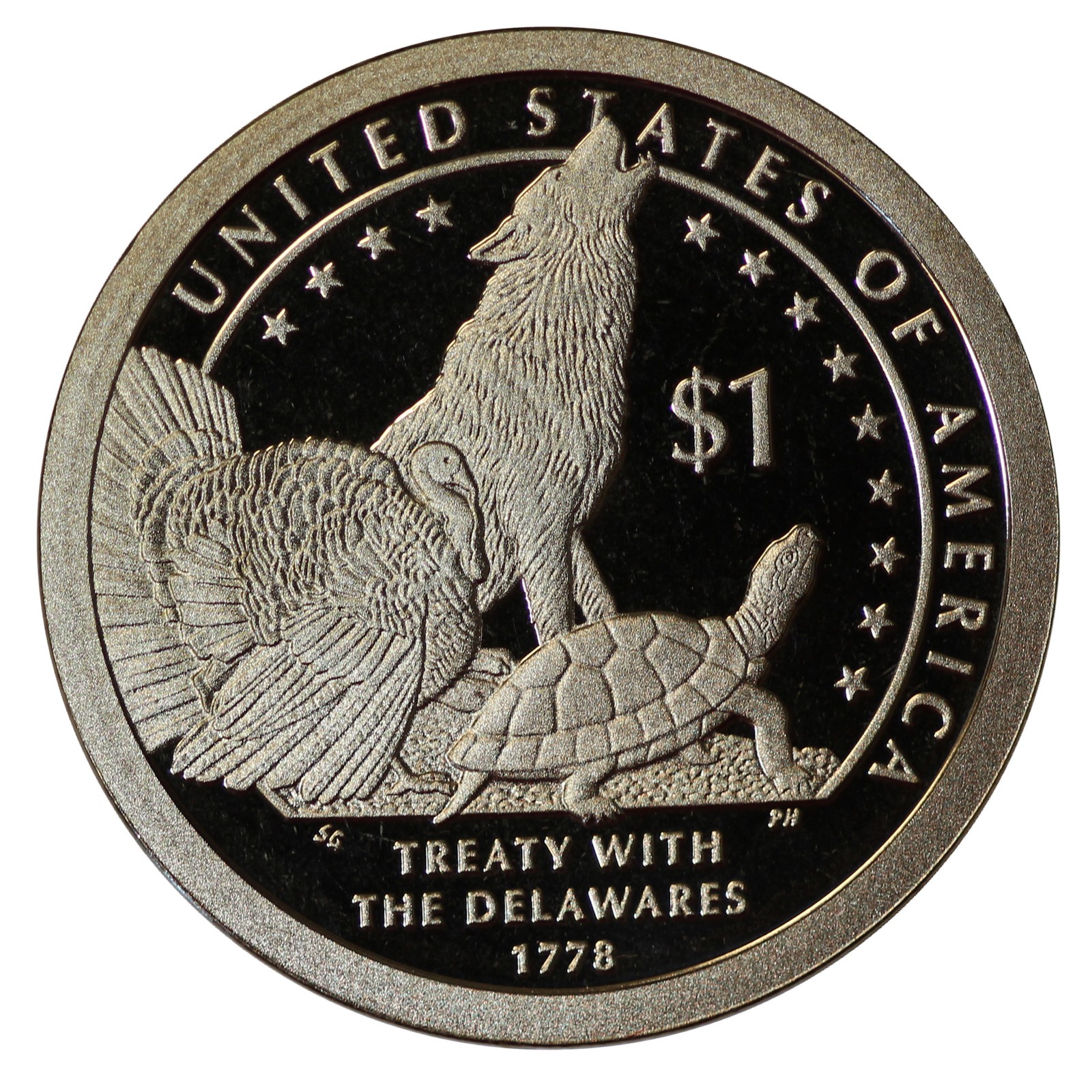 2013 -S Proof Dollar American Indian Sacagawea Gem Deep Cameo Coin
