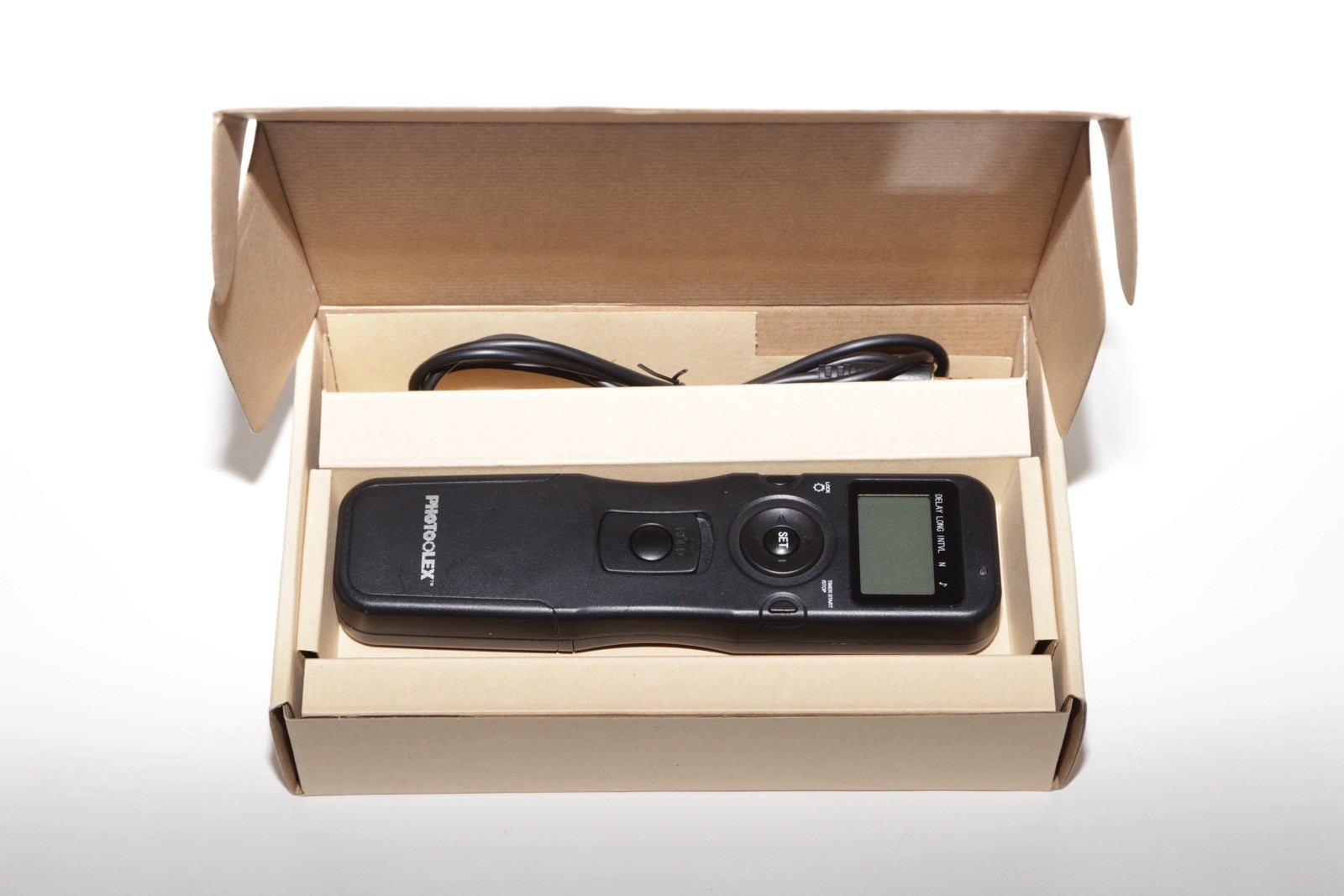 PHOTOLEX T710 T710 Wired Timer Remote Shutter Release w/ LCD for Canon Camera