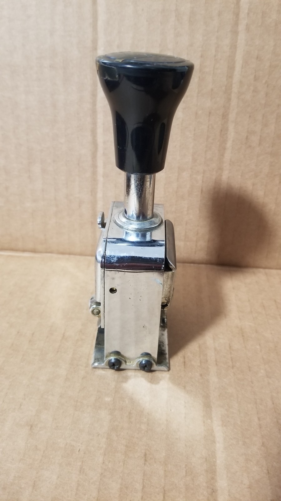 Vintage Ertan Model 188 Automatic Numbering Machine Working VGC
