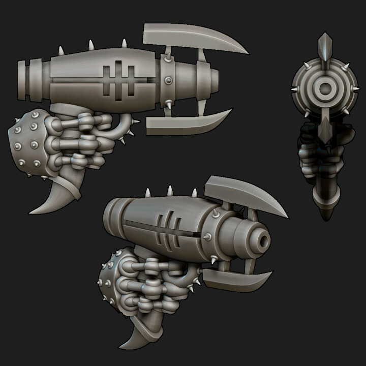 Wargames Compatible - Big Goo Gun - Eldar Ones