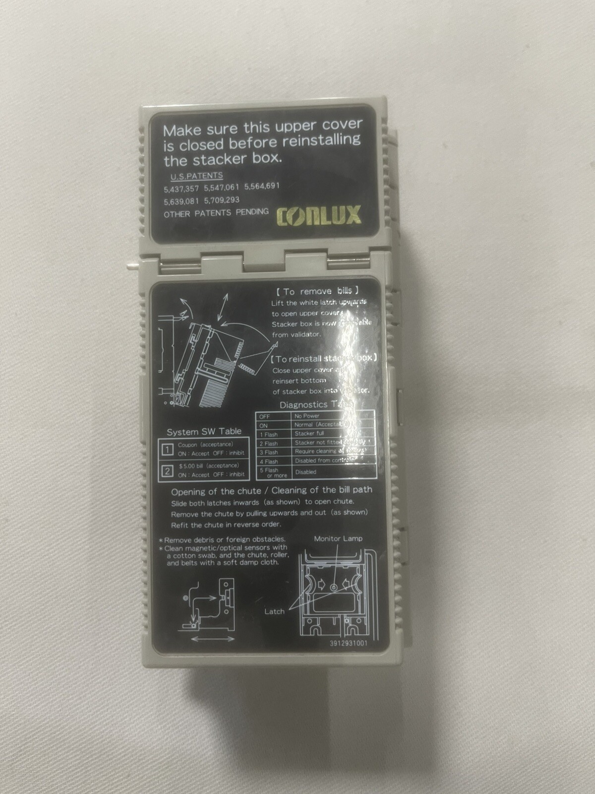 Conlux Cash Box