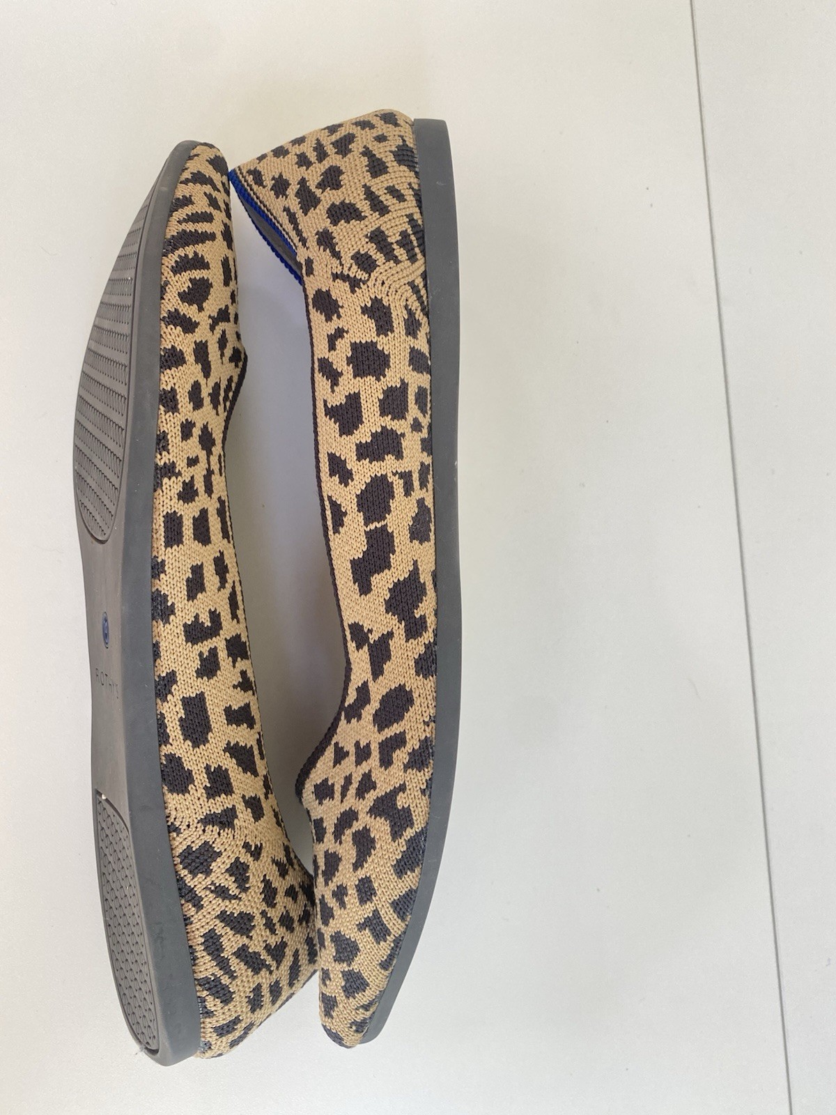 Rothy’s The Point Flats Women’s 8 Leopard Print