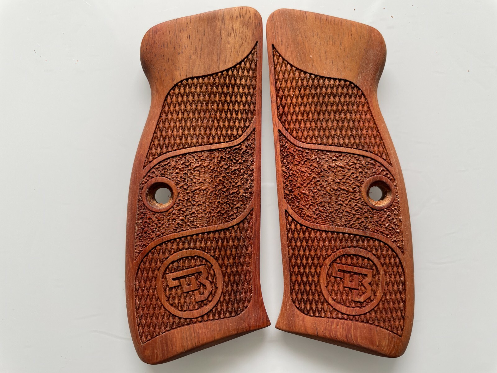 New style Grips For CZ-75/85 FULL SIZE GRIP, art on wood handmade
