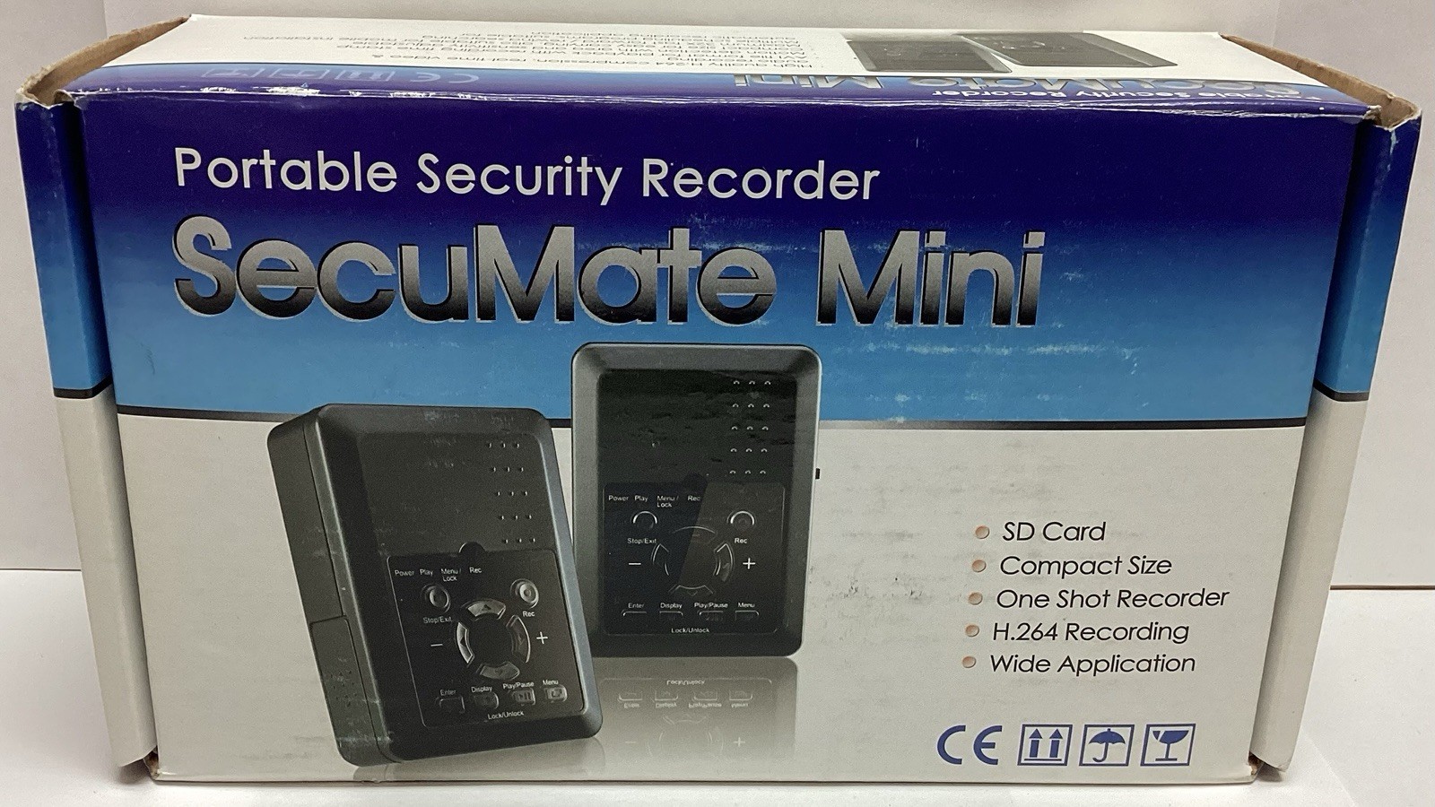 Brand New Secumate Mini Portable Security Recorder ARC-19114 2B0019