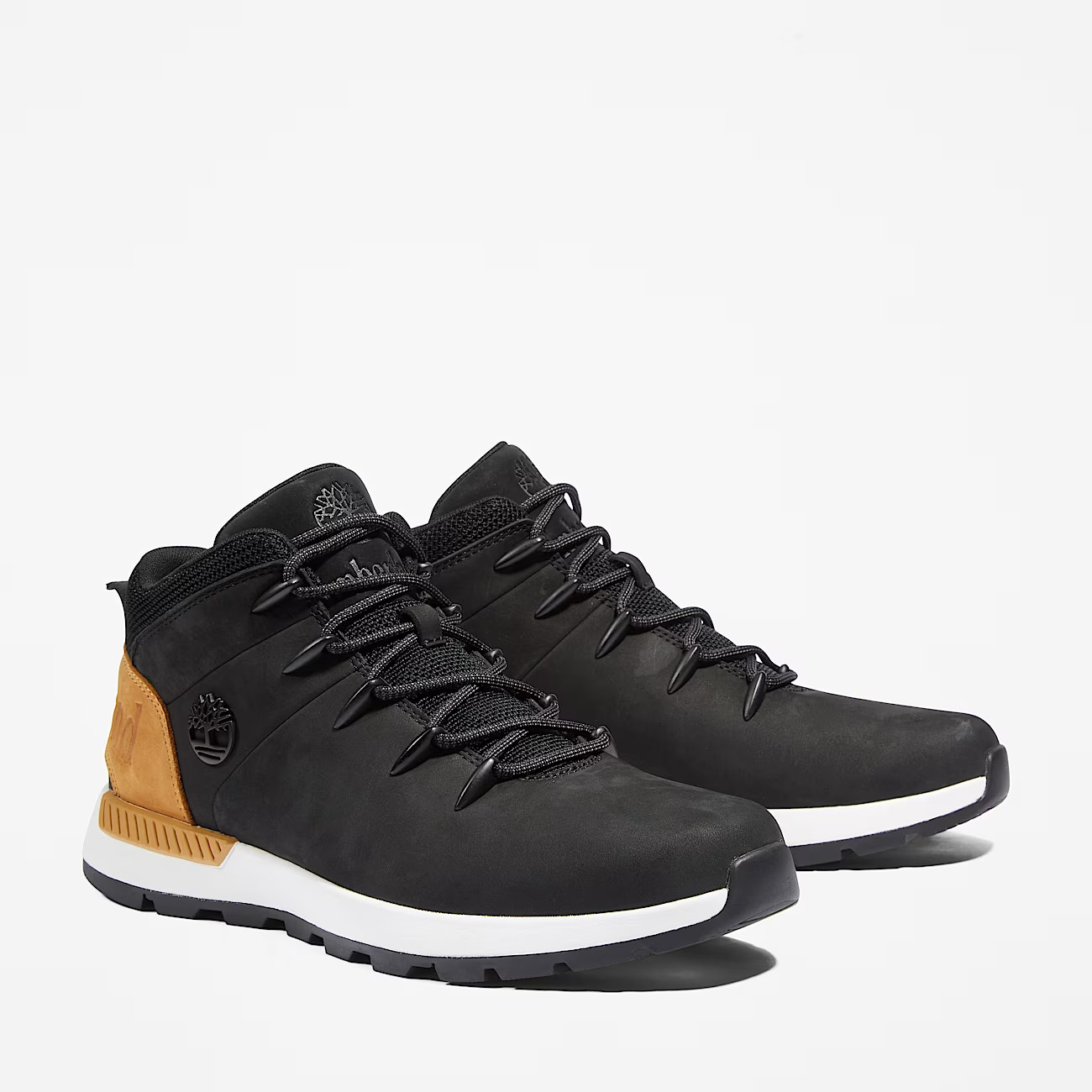 Timberland Sprint Trekker Mid in Black and Yellow All Sizes Limited Stock