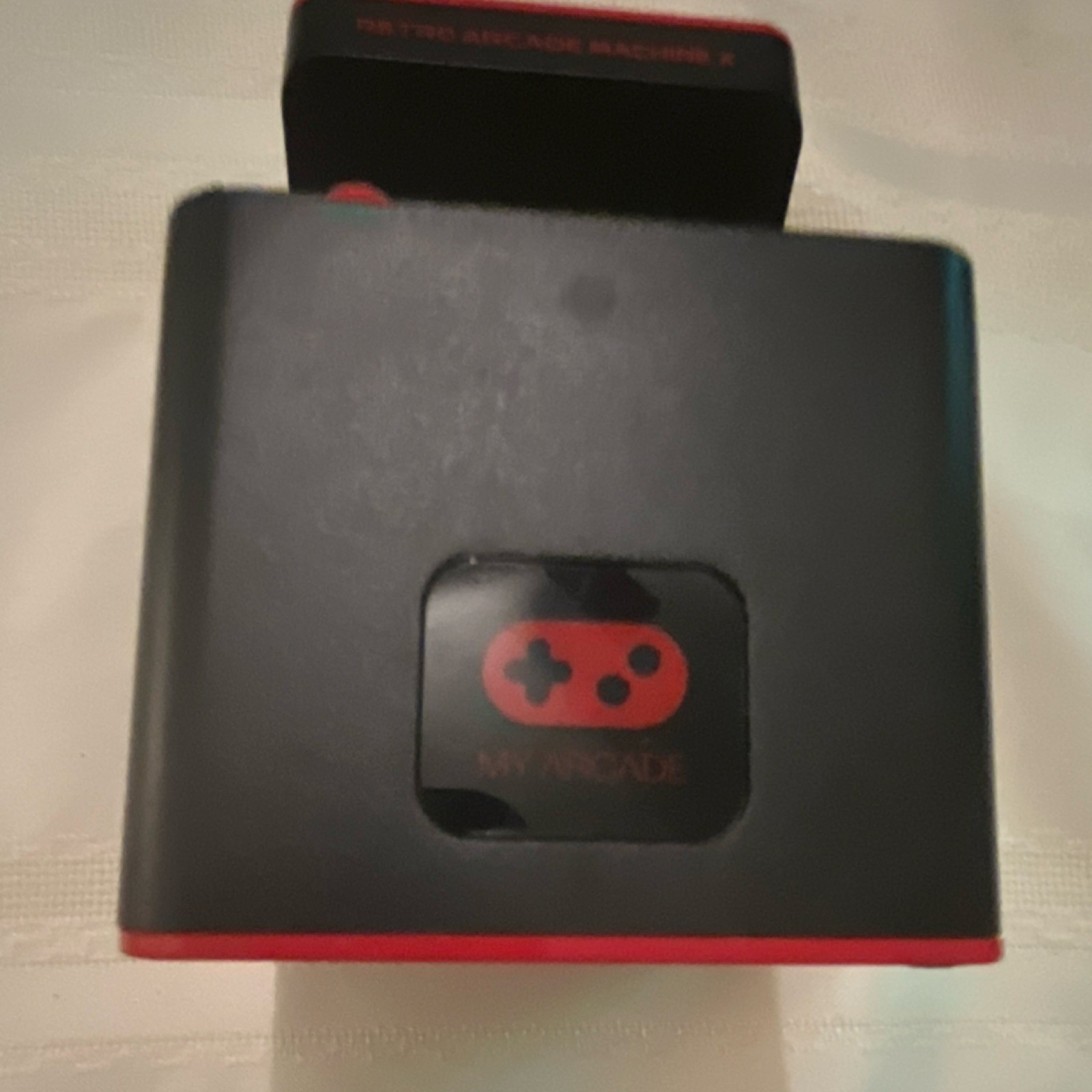 My Arcade Retro Arcade Machine X Mini Arcade Cabinet Black Red