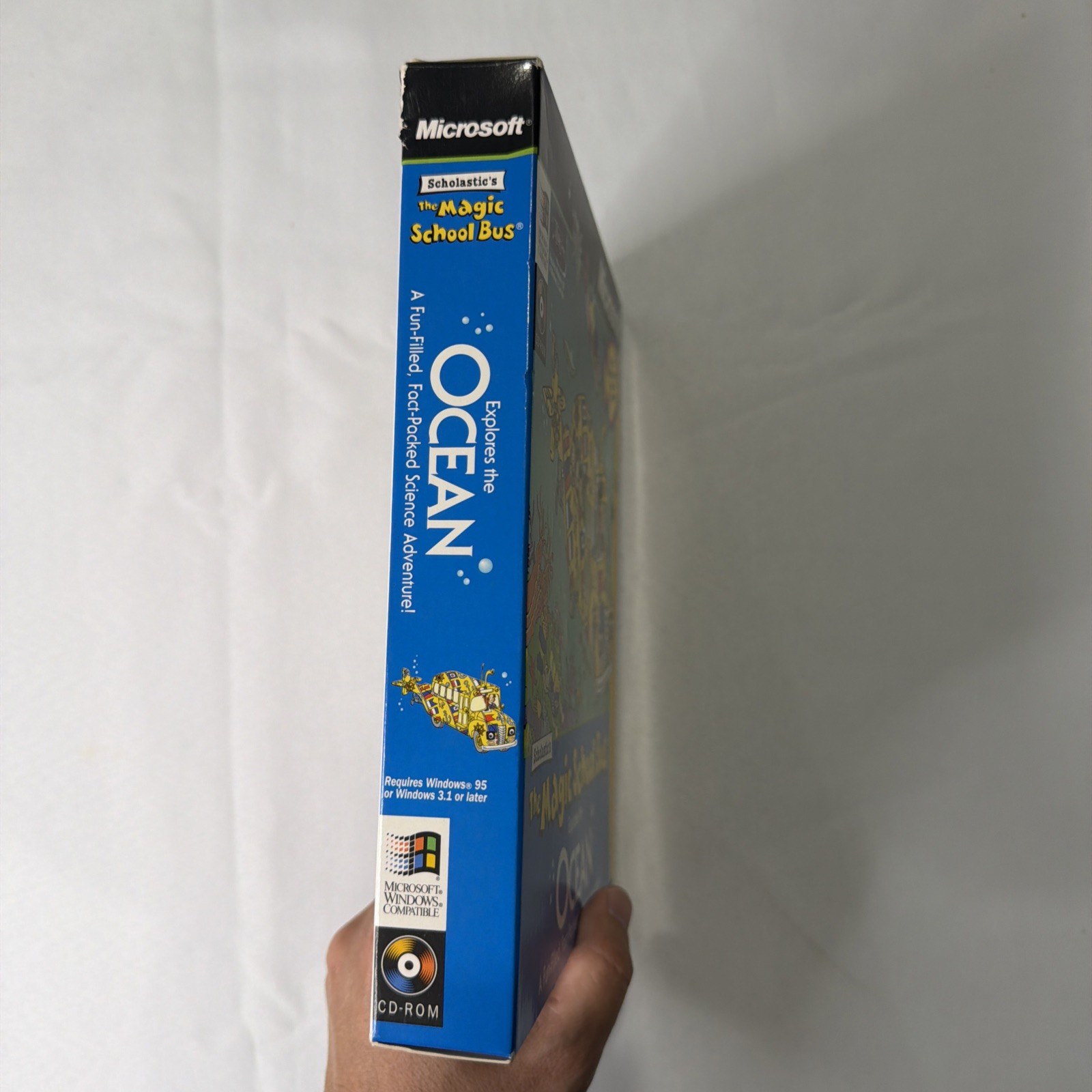 Magic School Bus Explores the Ocean Big Box PC CD-ROM Windows