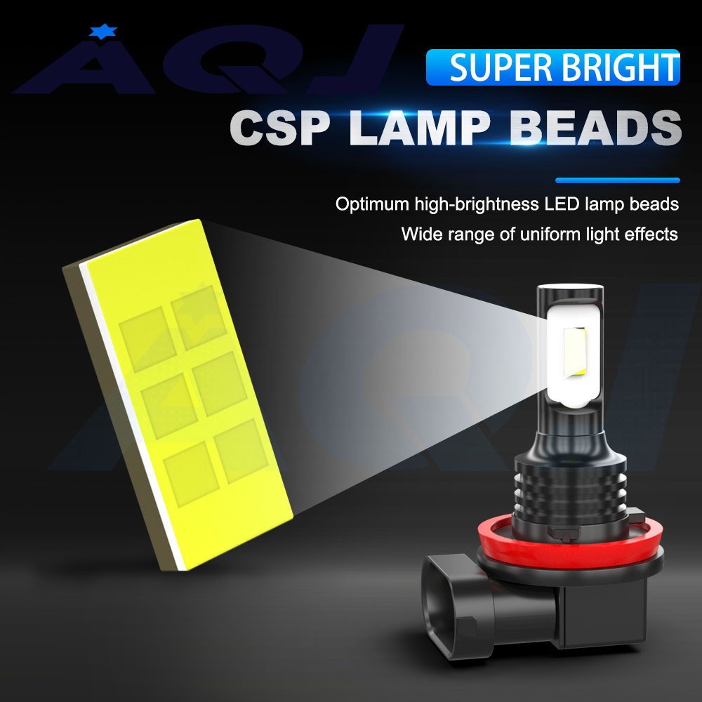 For Nissan Cube 2009-2014- H4 H11 LED Headlight Fog Light Combo Bulbs Kit