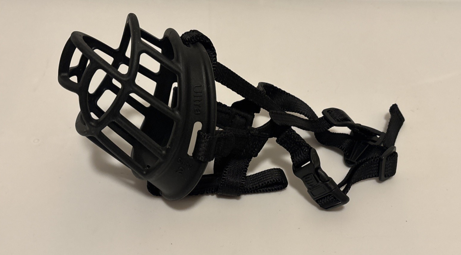 Baskerville Ultra Muzzle - Size 2 Black Rubber Custom Heat Shaping Breathable