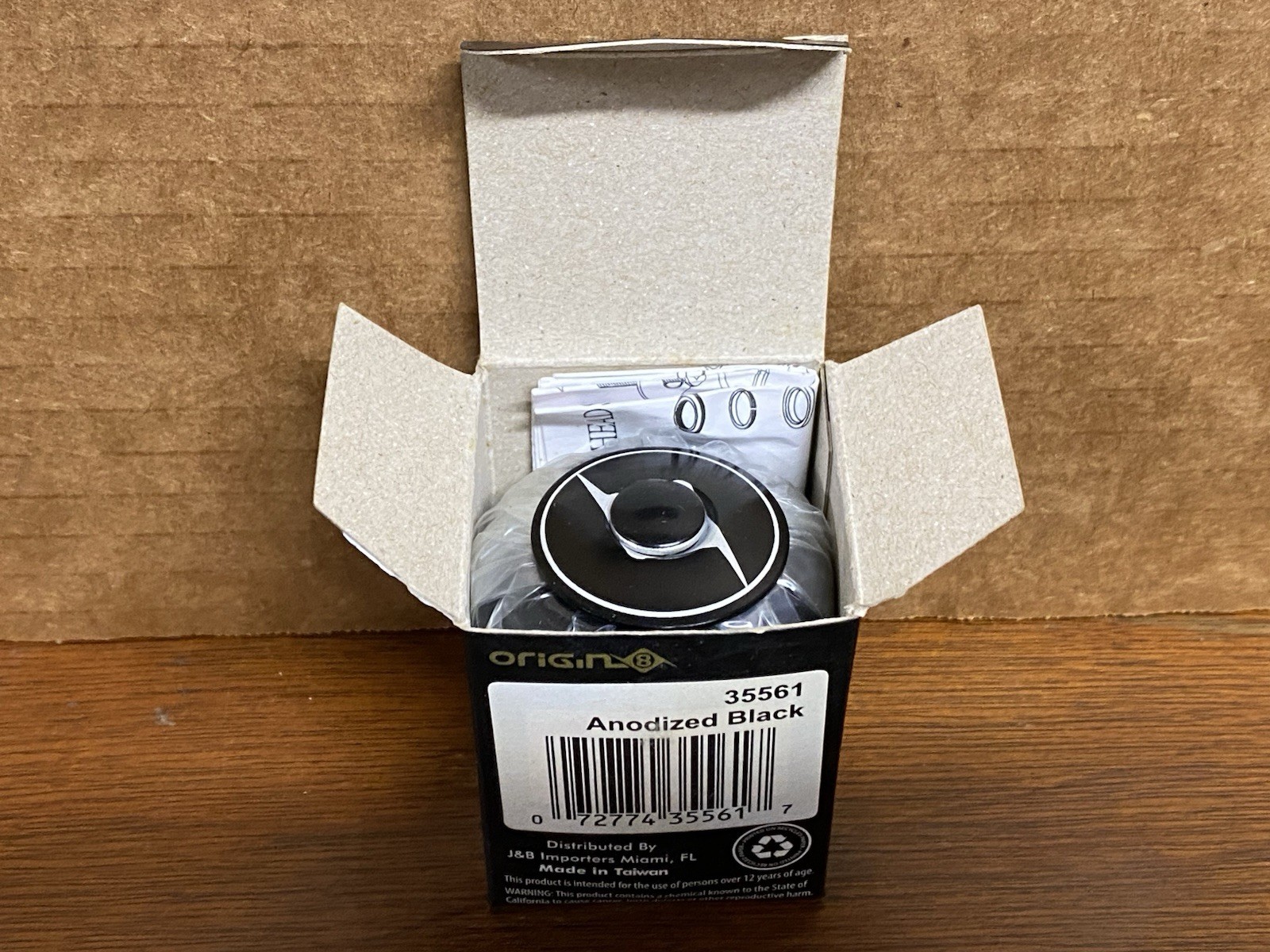 Origin8 SSR Pro Pulsion Threadless Headset Anodized Black