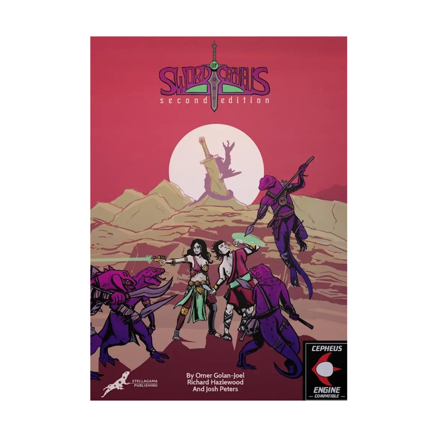 Stellagama RPG Sword of Cepheus (2nd Ed, POD, Black & White) EX