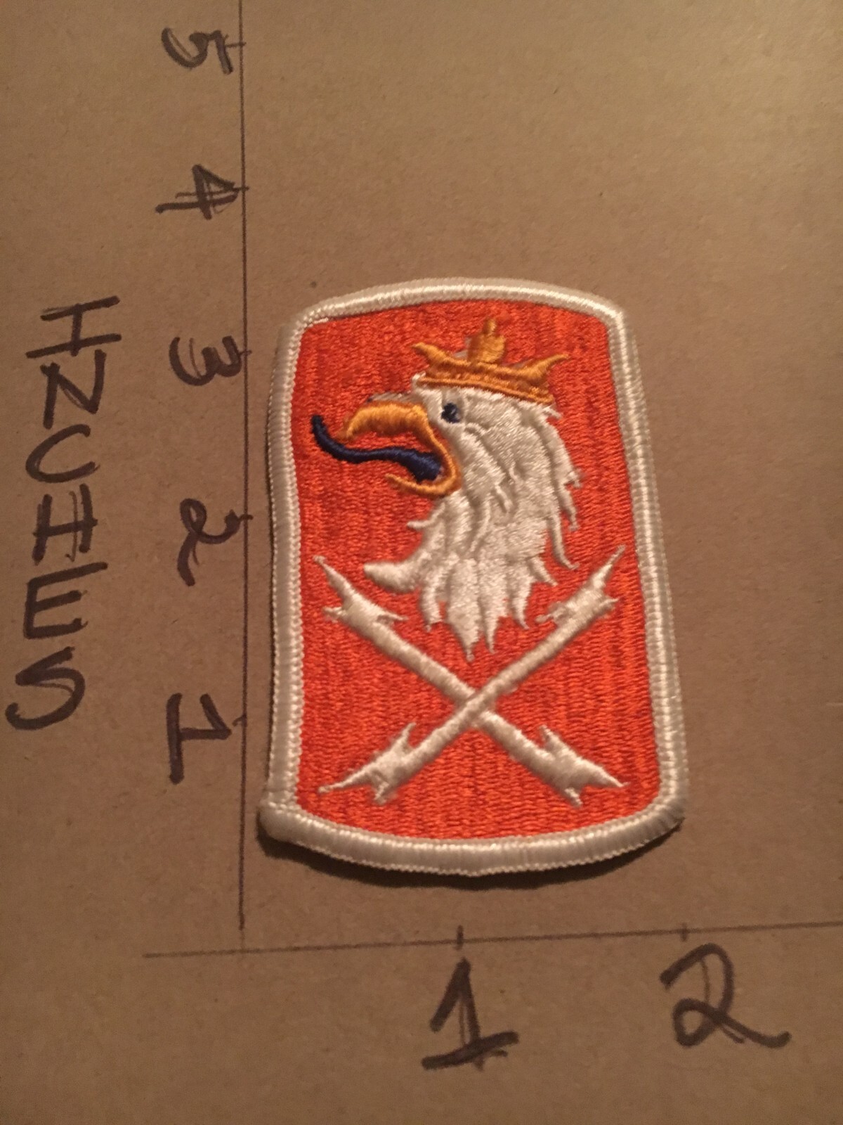 US Army 22nd Signal Brigade m/e patch 4/22/25