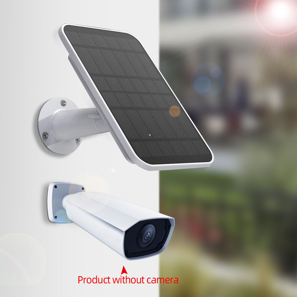 4W Solar Panel for Eufy Eufycam Cam E/2C/E/2 Pro Wall Mount W/ 9.8ft Power Cable