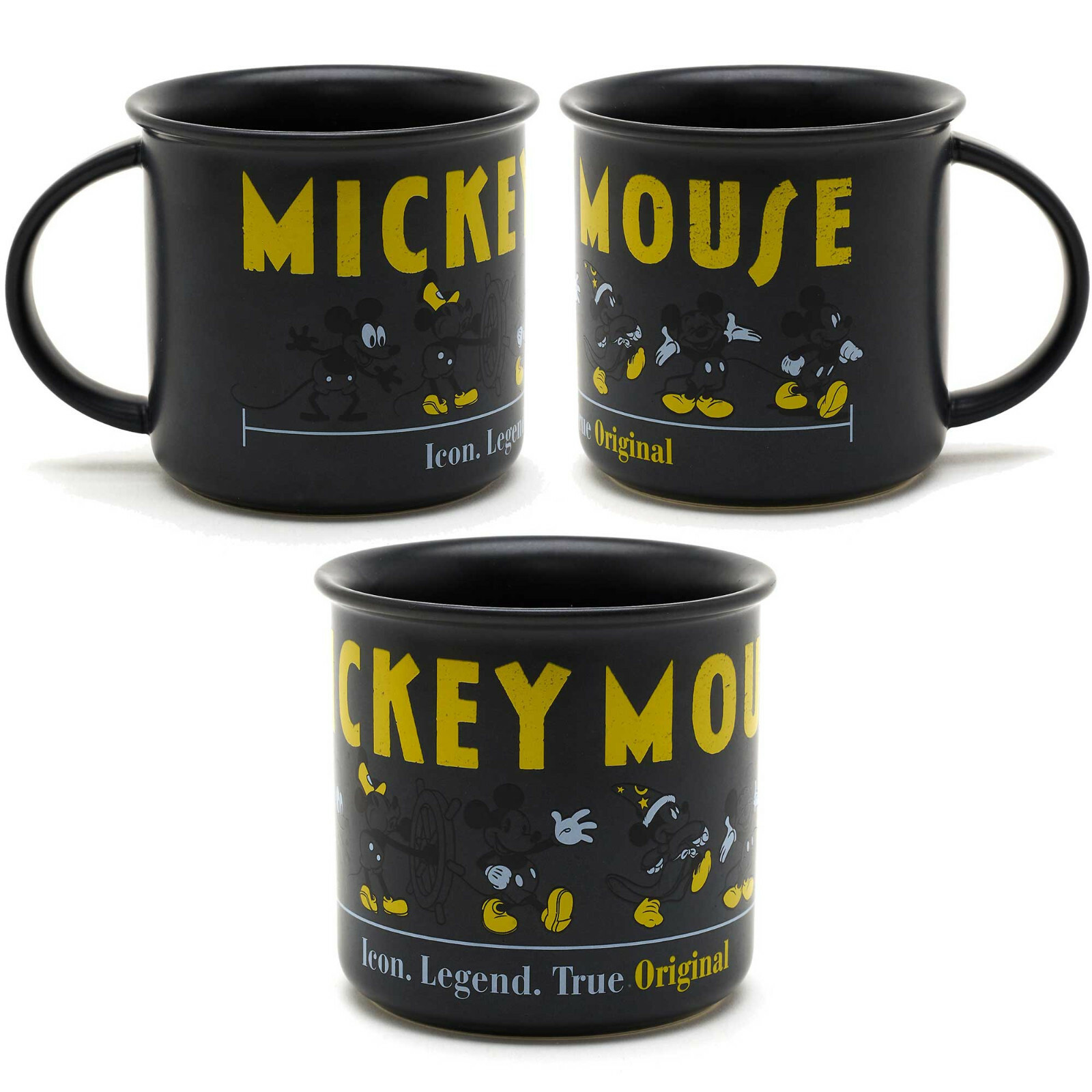 Disney Store Mickey Mouse Mug Sketch Evolution Icon Legend The True Original
