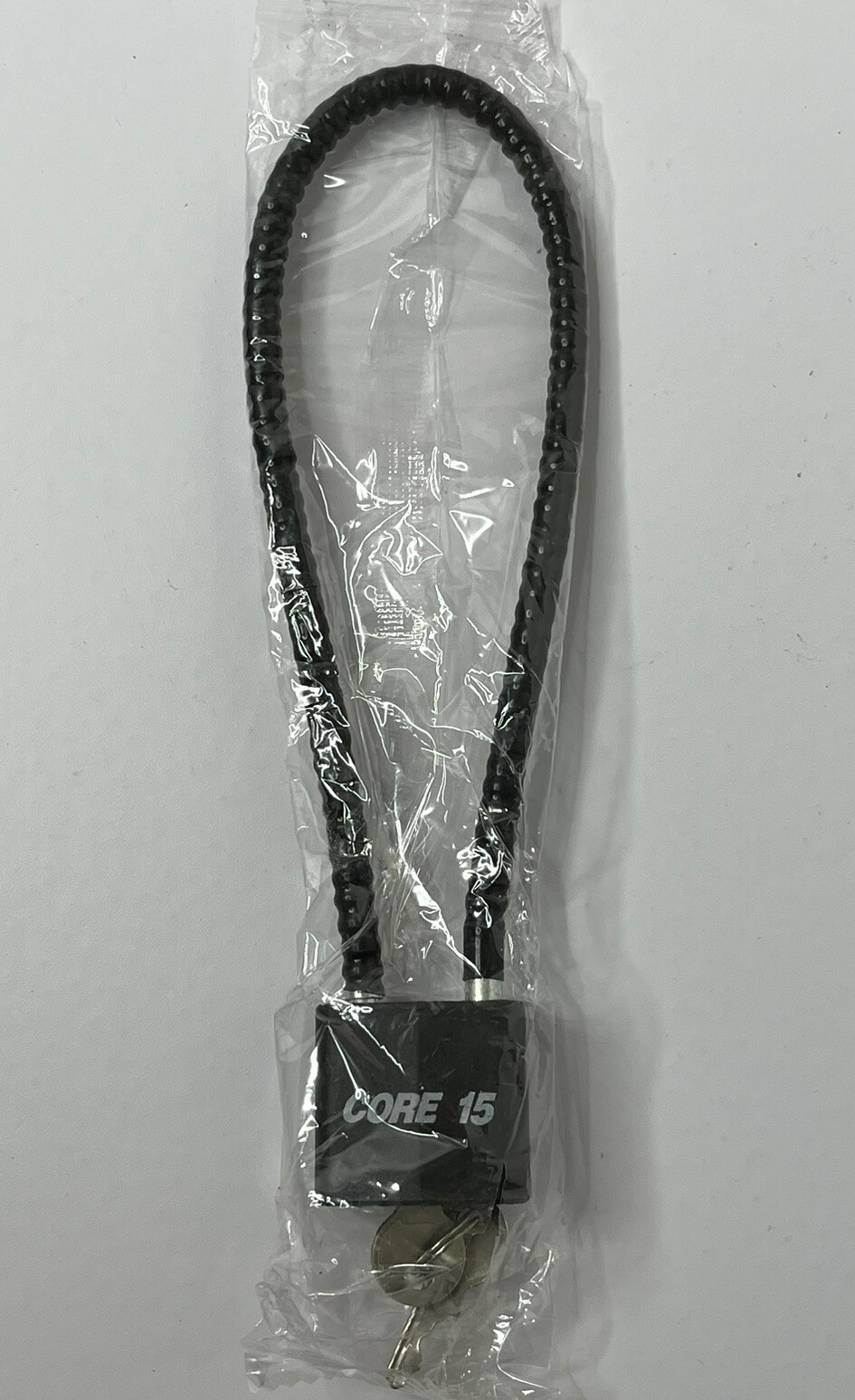 Core 15 Firearm Gun Safety Cable Lock Brand New Black 2 Keys
