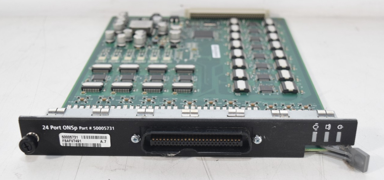 Lot Of 4 Mitel 50005731 3300 ICP 24 Port ONSP Cards