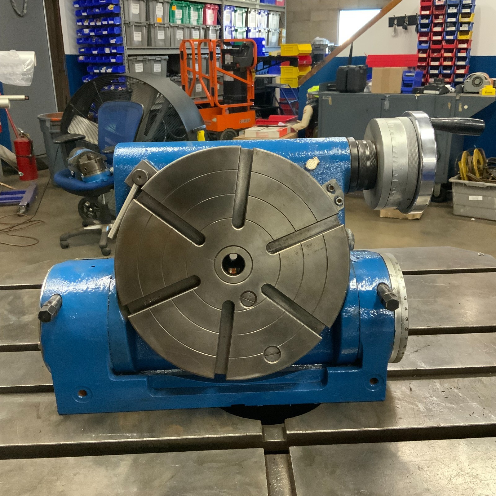 YUASA MODEL 550-212 10” ROTARY MACHINE TABLE ($1,800 OBO)