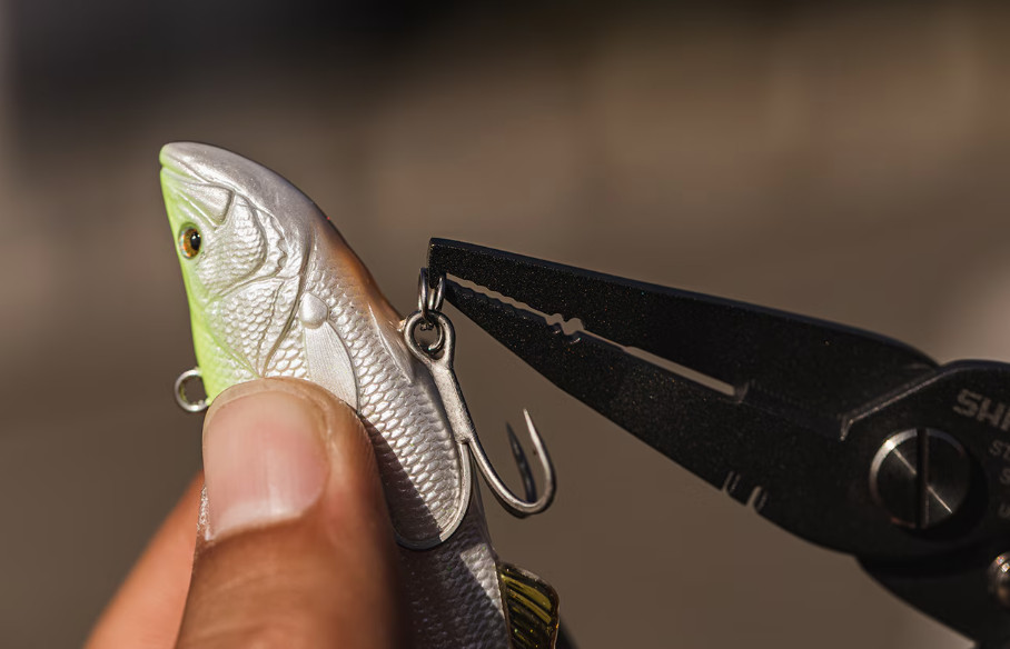 SHIMANO AD Pliers RH TYPE-F Black CT-541P Compatible ring(#) 1~5 158mm Stainless