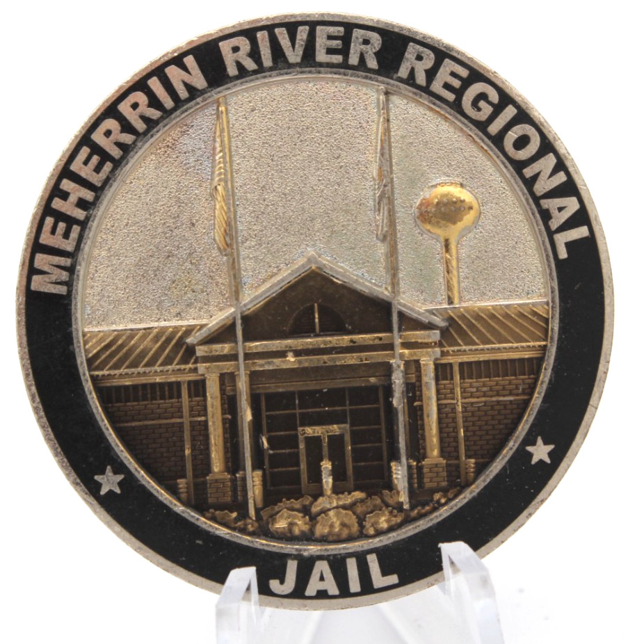 Meherrin River Regional Jail Virginia Commemorative Challenge Coin