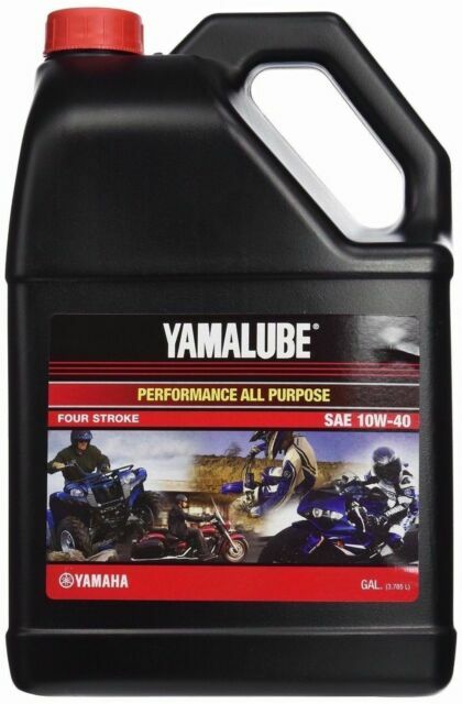 Yamaha OEM 10W40 PERFORMANCE OIL GAL. LUB-10W40-AP-04
