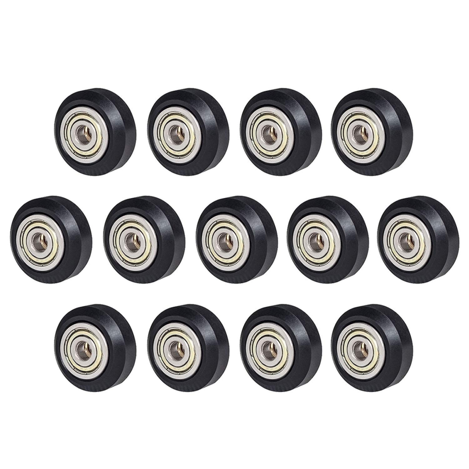 3D Printer Rollers v Slot (13pcs/Pack) Gantry Wheel POM Pulley Ender 3 Bed Wheel