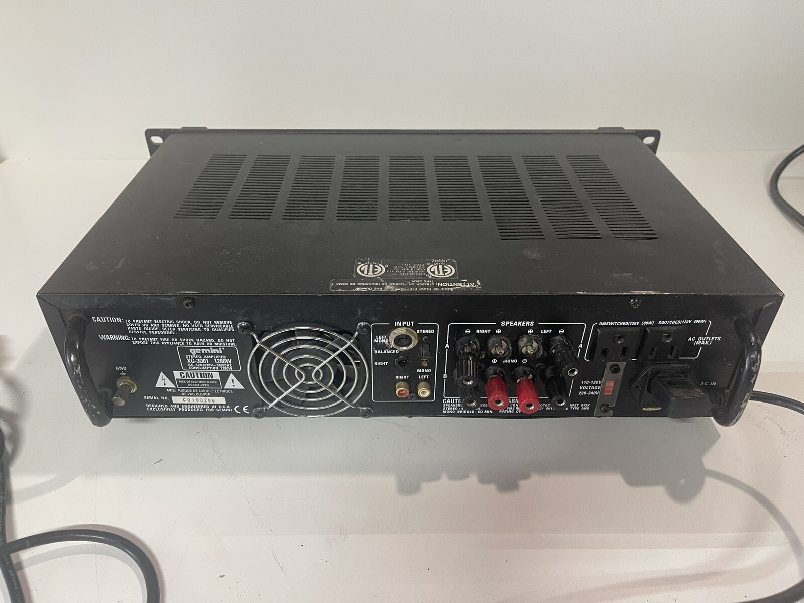 Gemini XG-3001