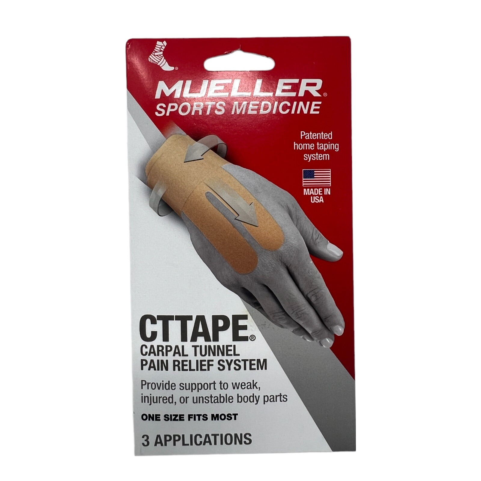 Mueller CTTape Carpal Tunnel Pain Relief System